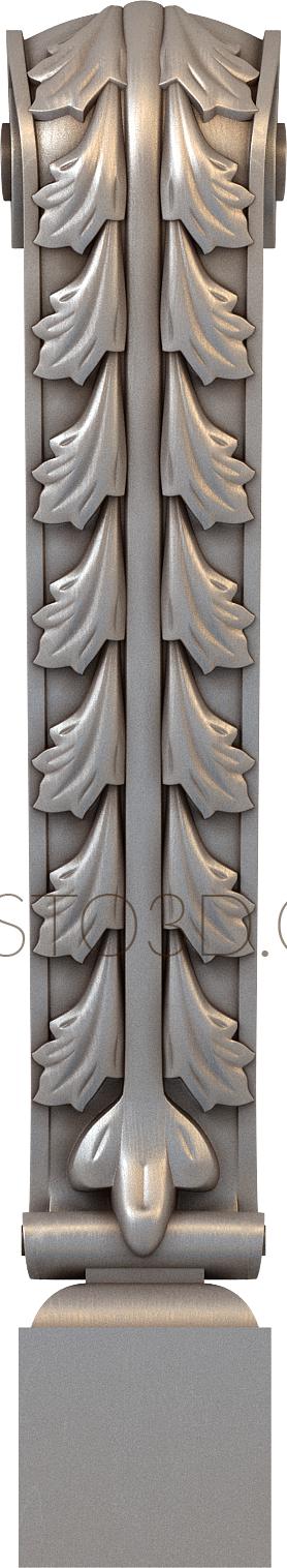 Corbels (KR_0148) 3D model for CNC machine