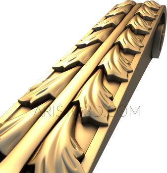 Corbels (KR_0148) 3D model for CNC machine