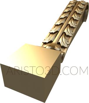 Corbels (KR_0148) 3D model for CNC machine