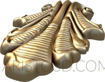 Corbels (KR_0153) 3D model for CNC machine