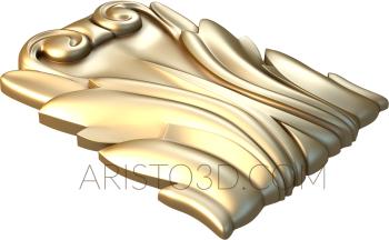 Corbels (KR_0155) 3D model for CNC machine