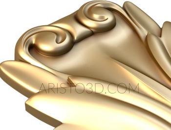 Corbels (KR_0155) 3D model for CNC machine