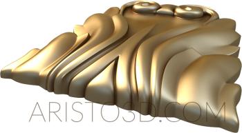 Corbels (KR_0155) 3D model for CNC machine