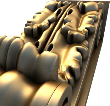 Corbels (KR_0172) 3D model for CNC machine