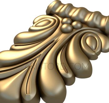 Corbels (KR_0212) 3D model for CNC machine
