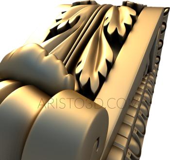 Corbels (KR_0220) 3D model for CNC machine