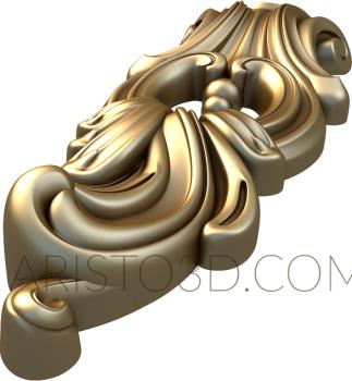 Corbels (KR_0244) 3D model for CNC machine