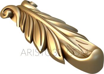 Corbels (KR_0245) 3D model for CNC machine