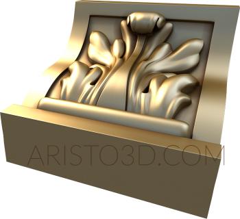 Corbels (KR_0266) 3D model for CNC machine