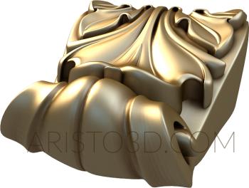 Corbels (KR_0270) 3D model for CNC machine