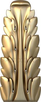 Corbels (KR_0286-1) 3D model for CNC machine