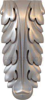 Corbels (KR_0286) 3D model for CNC machine