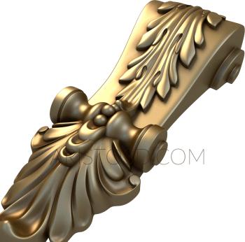 Corbels (KR_0331) 3D model for CNC machine