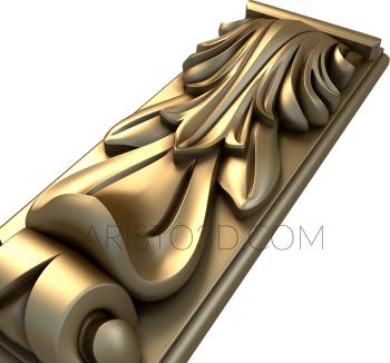 Corbels (KR_0348) 3D model for CNC machine