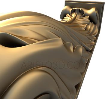 Corbels (KR_0374) 3D model for CNC machine