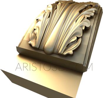 Corbels (KR_0385) 3D model for CNC machine