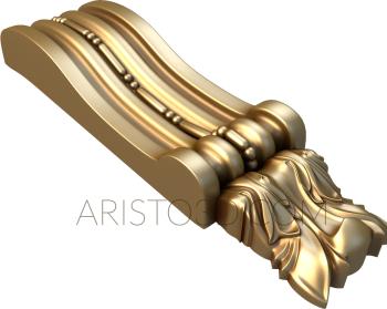 Corbels (KR_0389) 3D model for CNC machine