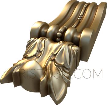 Corbels (KR_0389) 3D model for CNC machine