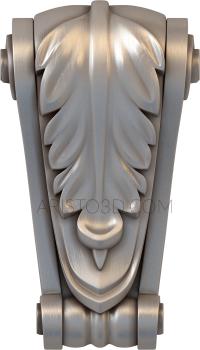 Corbels (KR_0429) 3D model for CNC machine