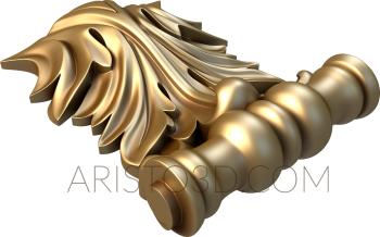 Corbels (KR_0450) 3D model for CNC machine