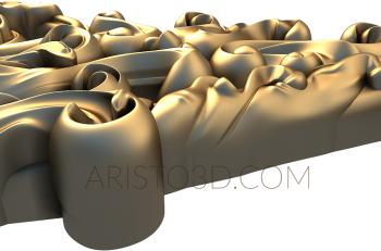 Corbels (KR_0456) 3D model for CNC machine