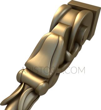 Corbels (KR_0463) 3D model for CNC machine