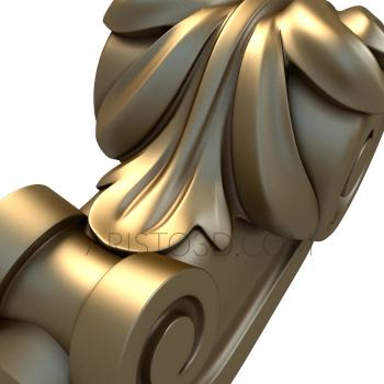 Corbels (KR_0478) 3D model for CNC machine