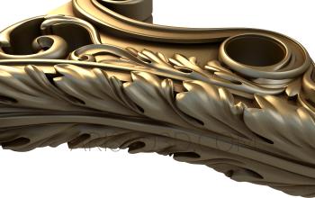 Corbels (KR_0482) 3D model for CNC machine