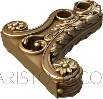 Corbels (KR_0482) 3D model for CNC machine