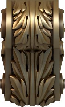 Corbels (KR_0531) 3D model for CNC machine