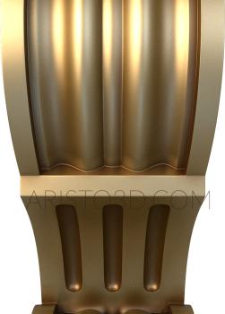 Corbels (KR_0541) 3D model for CNC machine