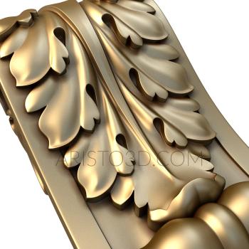 Corbels (KR_0559) 3D model for CNC machine