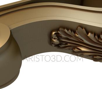 Corbels (KR_0584) 3D model for CNC machine