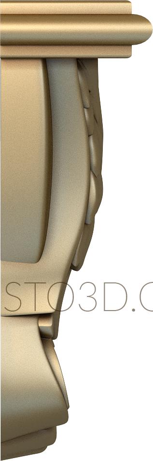 Corbels (KR_0654) 3D model for CNC machine