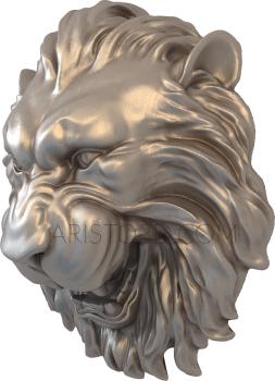 Mask (MS_0063-9) 3D model for CNC machine