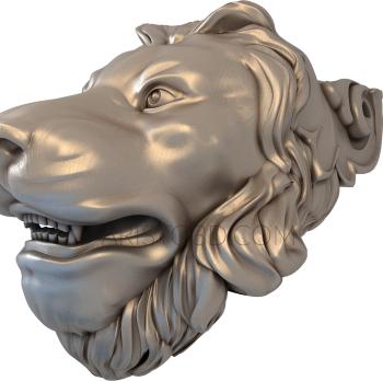 Mask (MS_0106) 3D model for CNC machine