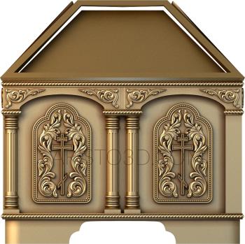 Church furniture (MBC_0009) 3D model for CNC machine