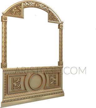Church furniture (MBC_0036) 3D model for CNC machine