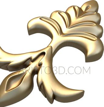 Symmetrycal onlays (NKS_0059) 3D model for CNC machine