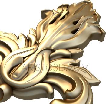 Symmetrycal onlays (NKS_0077) 3D model for CNC machine