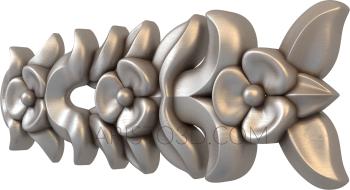 Symmetrycal onlays (NKS_0115) 3D model for CNC machine