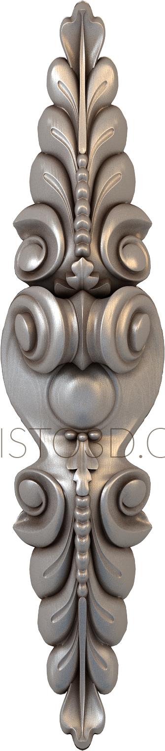Symmetrycal onlays (NKS_0143) 3D model for CNC machine