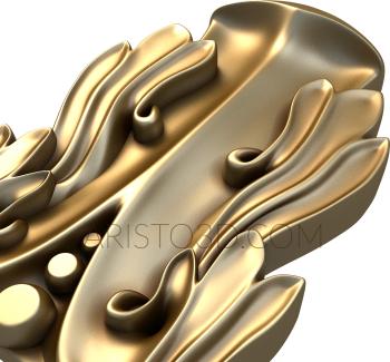 Symmetrycal onlays (NKS_0168) 3D model for CNC machine