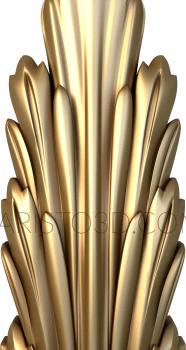 Symmetrycal onlays (NKS_0173) 3D model for CNC machine