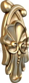 Symmetrycal onlays (NKS_0181) 3D model for CNC machine