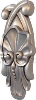 Symmetrycal onlays (NKS_0181) 3D model for CNC machine