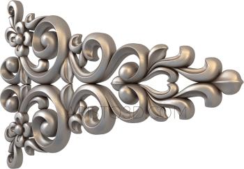 Symmetrycal onlays (NKS_0200) 3D model for CNC machine
