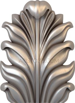 Symmetrycal onlays (NKS_0218) 3D model for CNC machine