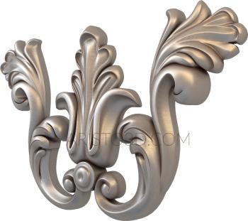 Symmetrycal onlays (NKS_0255) 3D model for CNC machine