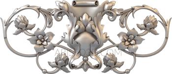 Symmetrycal onlays (NKS_0258-1) 3D model for CNC machine